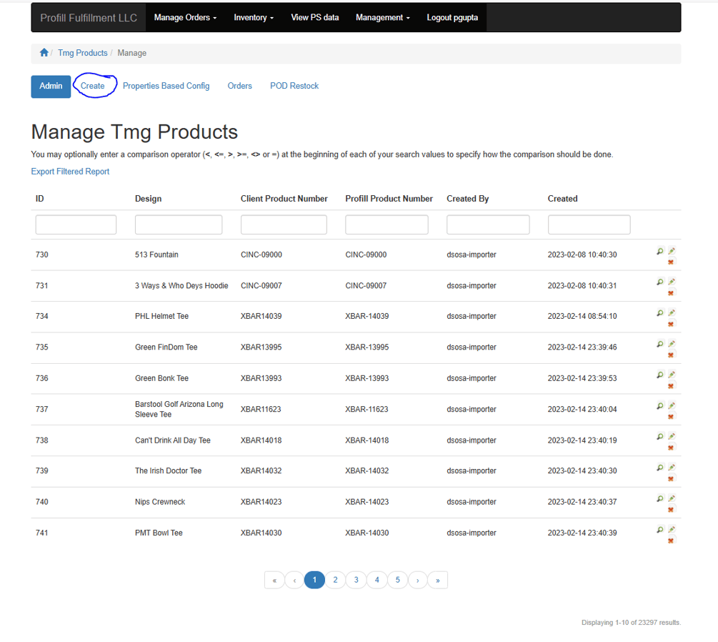 Select Click Pod How to create a new POD product in Profill?